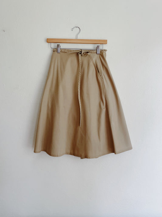 Vintage Sears Wrap Skirt (6)